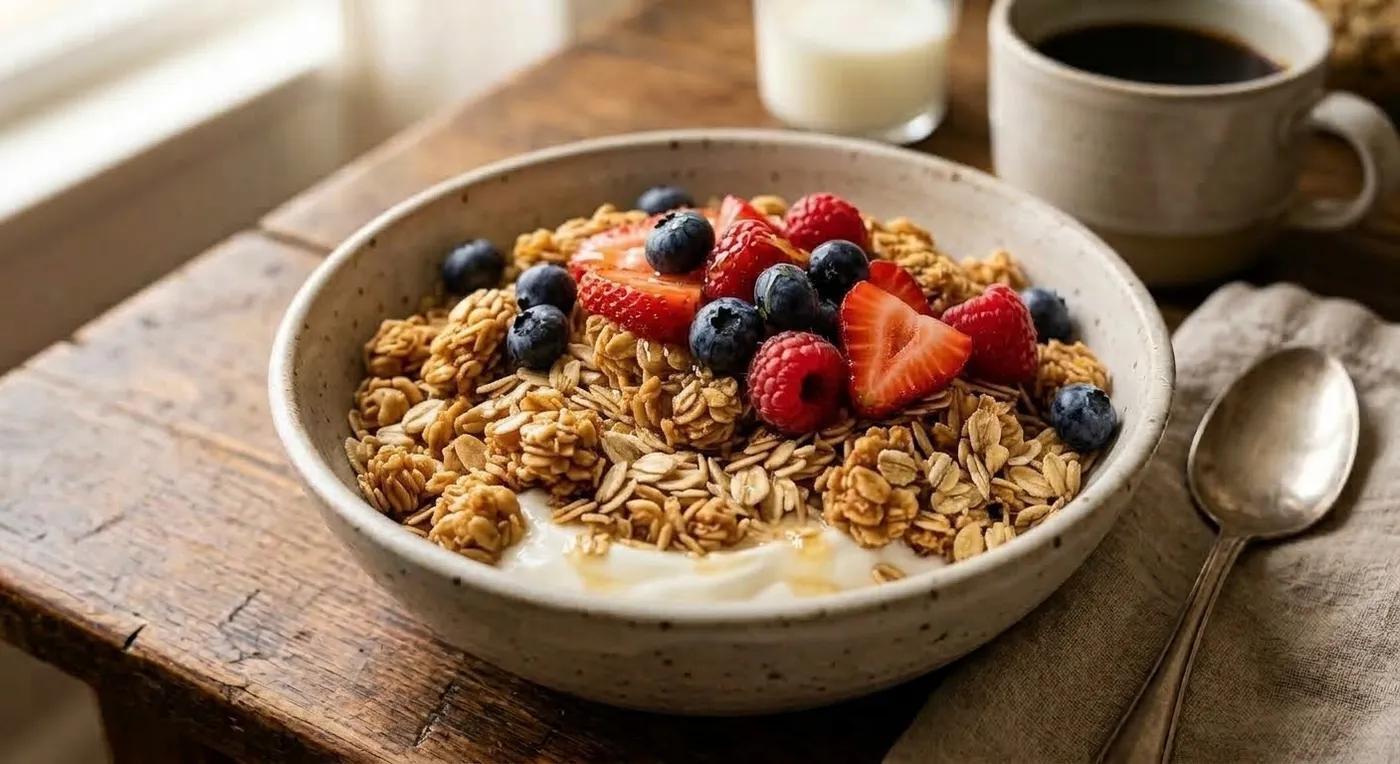 Simple Honey Granola