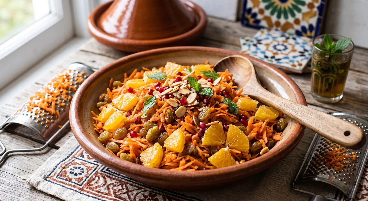 Moroccan Carrot & Orange Salad