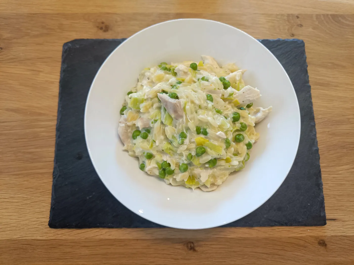 Chicken & Leek Orzotto
