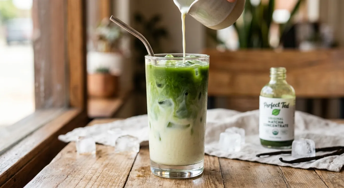 Iced Vanilla Matcha