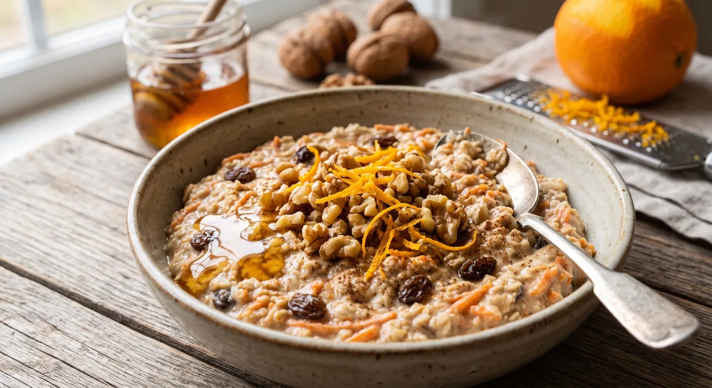 Carrot Cake Overnight Oats