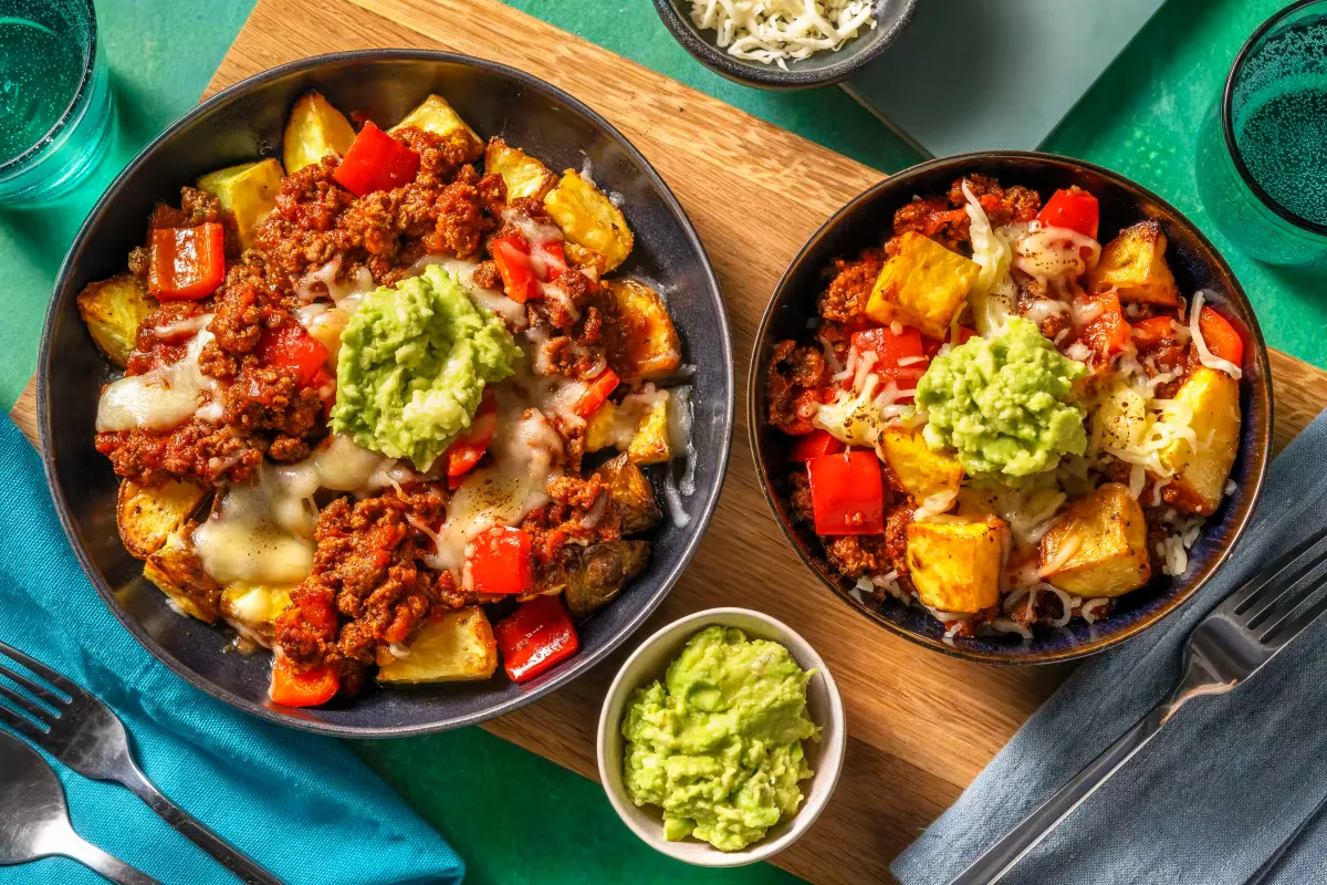 Cheesy Mexican Style Beef