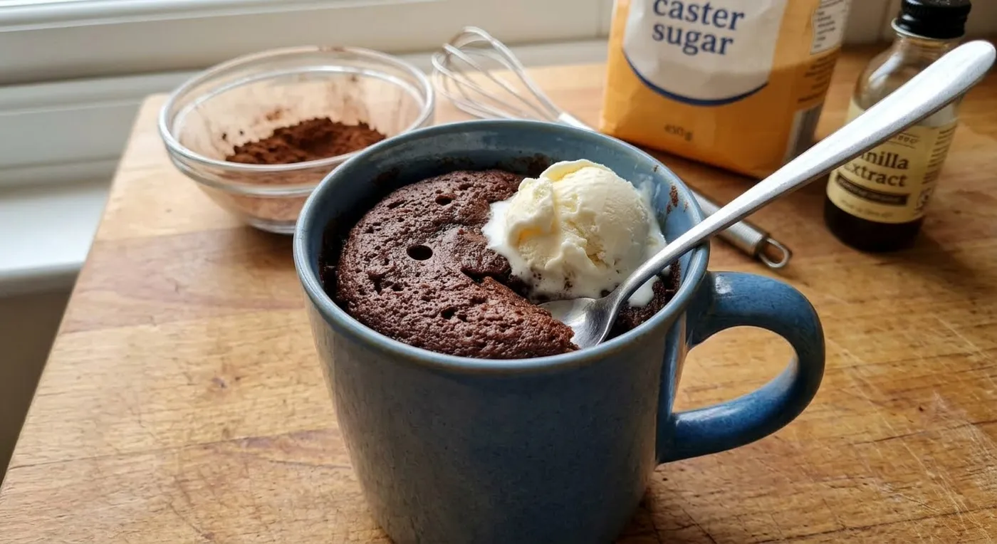Microwave Chocolate Mug Cake
