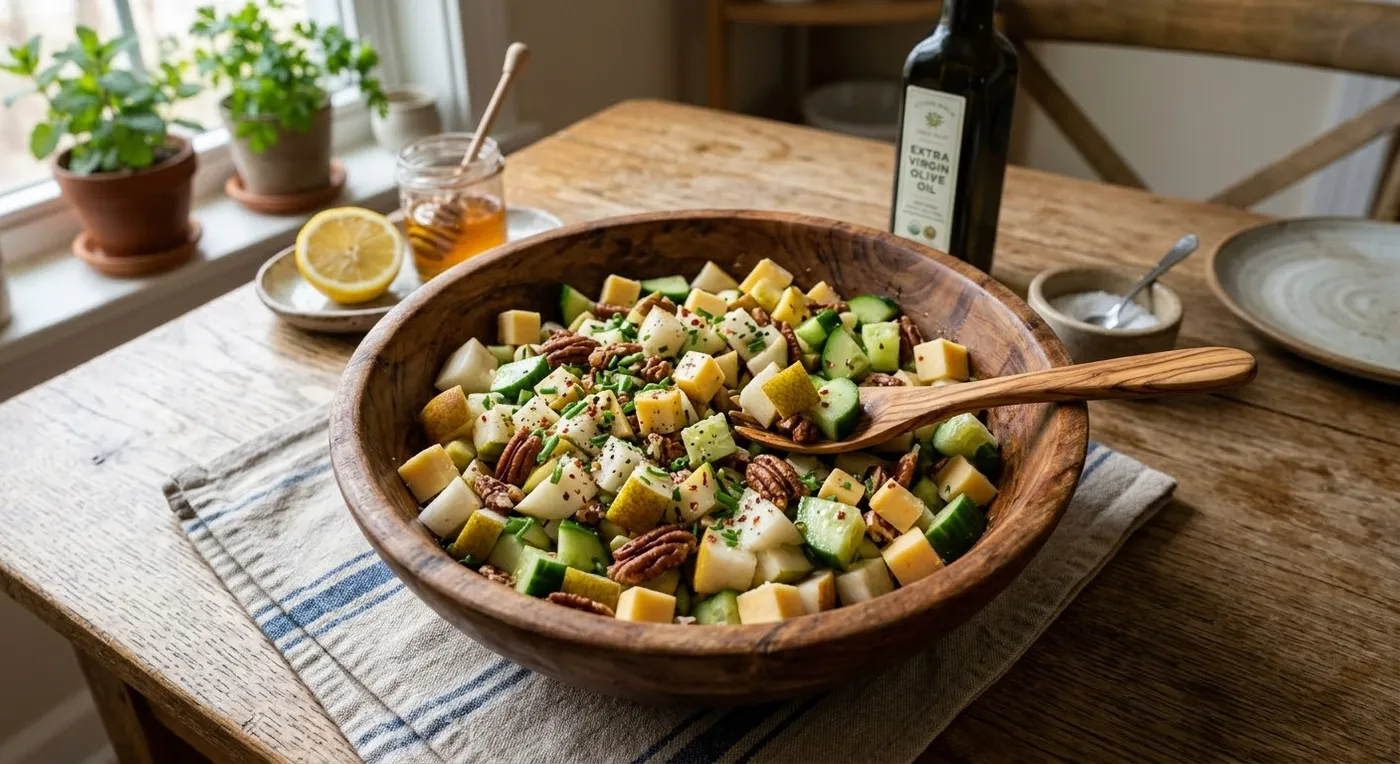 Pear & Cucumber Salad