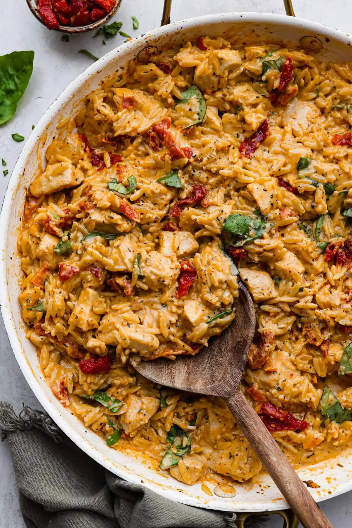 Marry Me Chicken Orzo