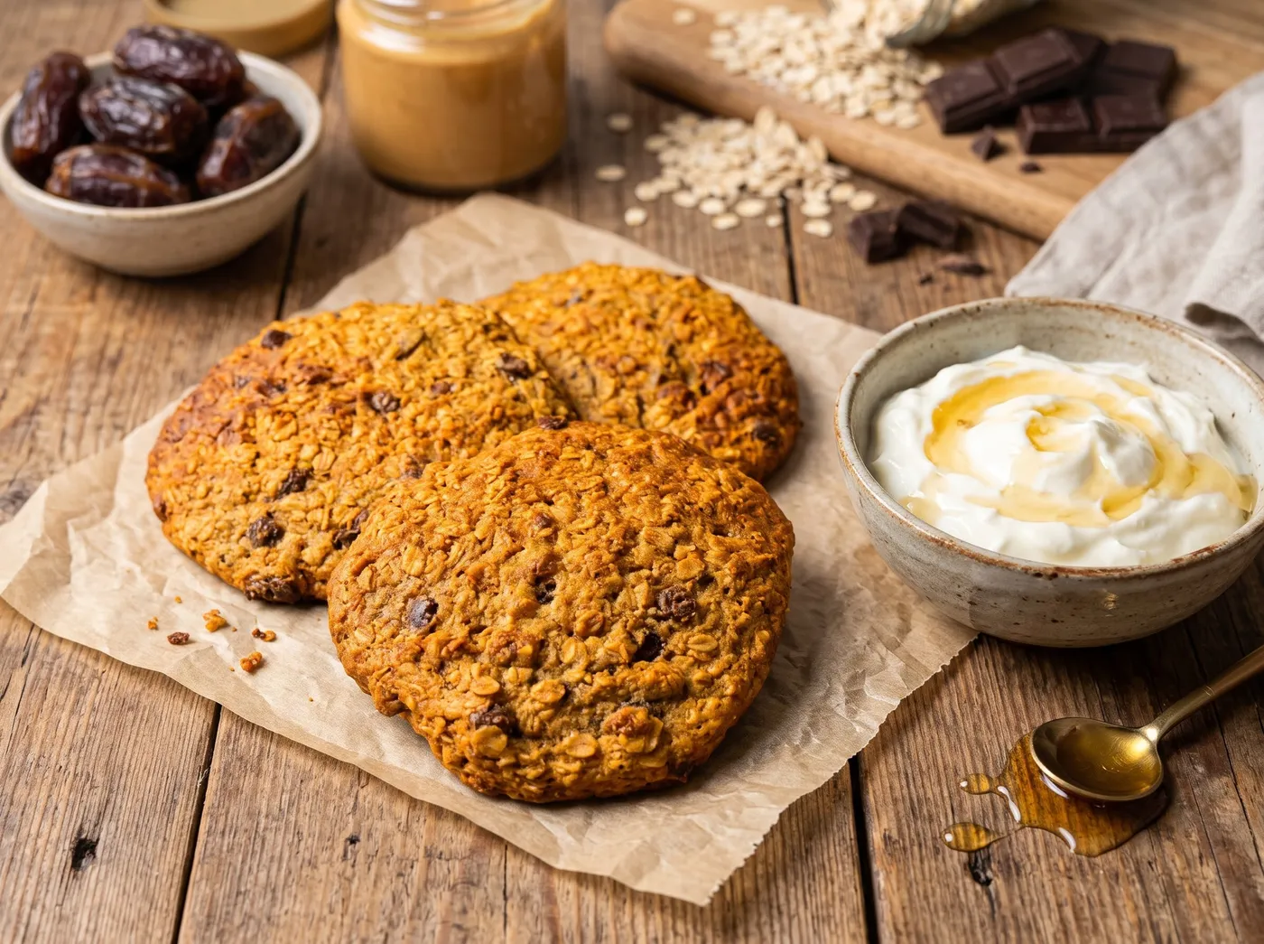 Soft Oat Breakfast Cookies