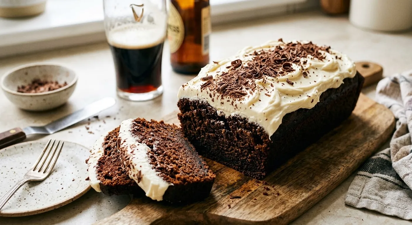 Chocolate Guinness Loaf Cake